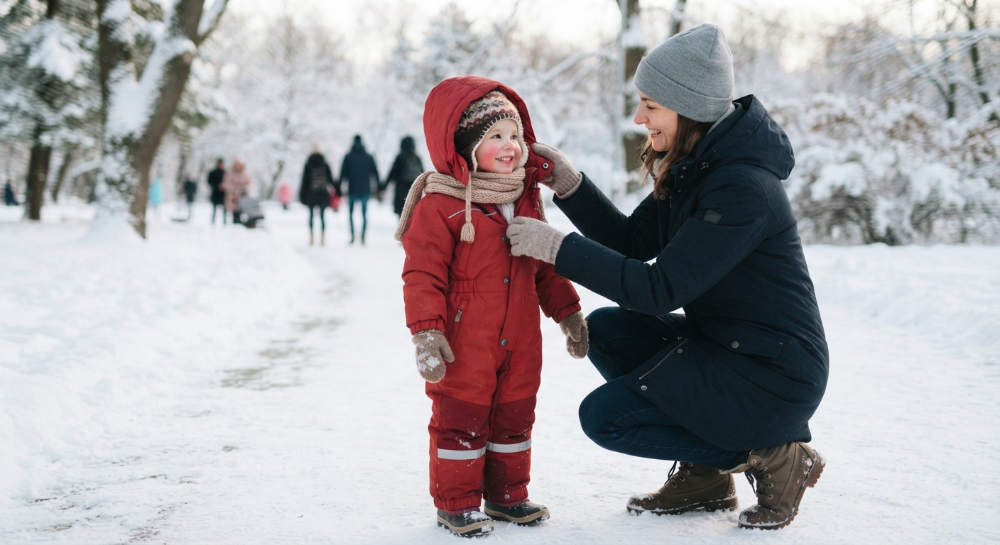Comment habiller ses enfants en hiver ?