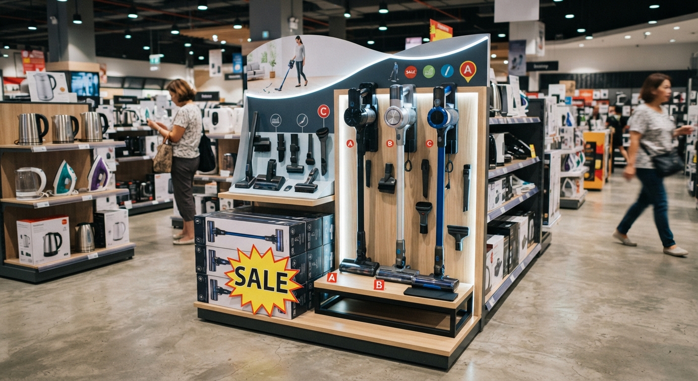 Des prix bas à l’année sur les frigos et les aspirateurs ? C’est Iménager !