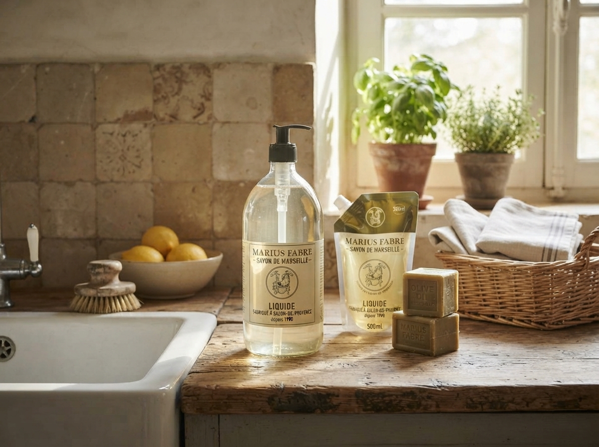 Commander du savon liquide Marius Fabre !