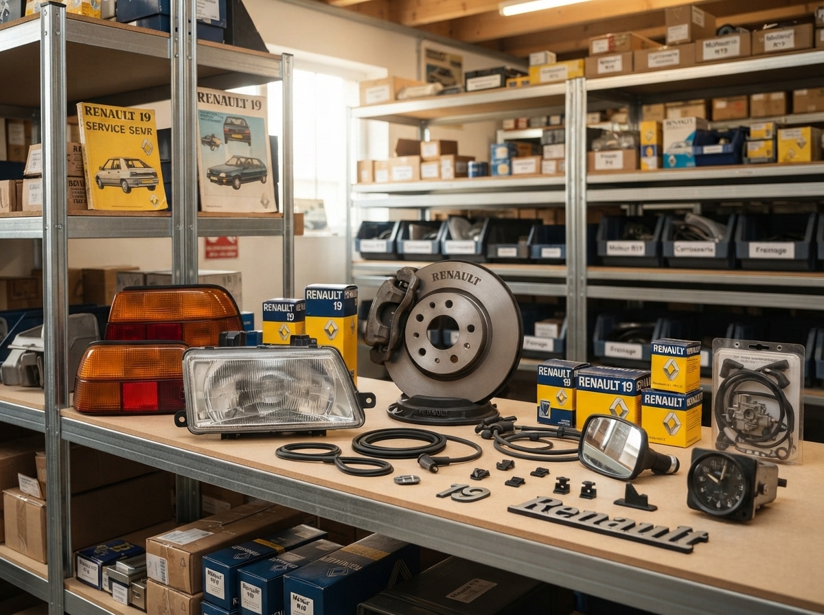 Commander des pièces détachées pour Renault 19